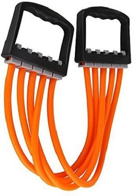 FOX Chest Expander Adjustable Exercise Bands Pull Stretcher Resistance Tube(Multicolor)