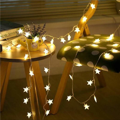 OMG Best Buy 20 LEDs 4.88 m Yellow Steady Star Rice Lights(Pack of 1)