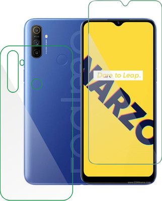 Fomieja Nano Glass for Realme Narzo 10A(Pack of 2)