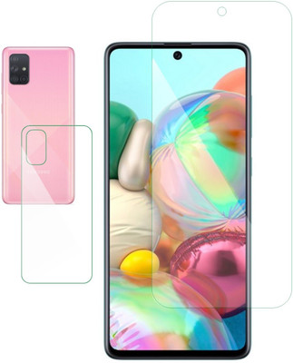 Fomieja Nano Glass for Samsung Galaxy A71(Pack of 2)
