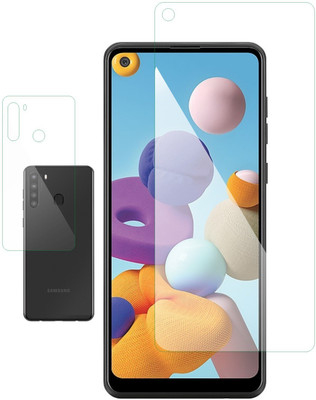 Fomieja Nano Glass for Samsung Galaxy A21(Pack of 2)