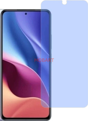 MOBART Tempered Glass Guard for POCO F3 M2012K11AG (Impossible AntiBlue Light)(Pack of 1)