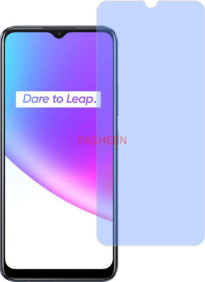 Fasheen Tempered Glass Guard for REALME RMX 3193 (Impossible AntiBlue Light)(Pack of 1)