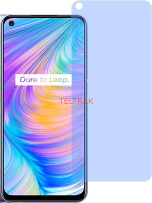 TELTREK Tempered Glass Guard for REALME Q2 RMX 2117 (Impossible AntiBlue Light)(Pack of 1)