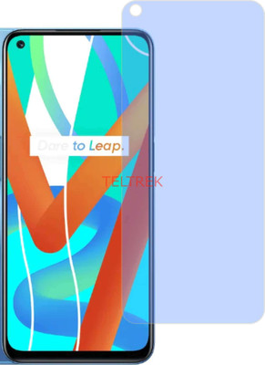 TELTREK Tempered Glass Guard for REALME V13 5G (Impossible AntiBlue Light)(Pack of 1)