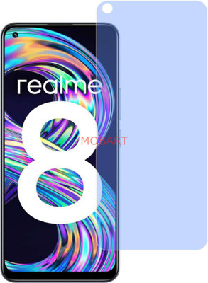 MOBART Tempered Glass Guard for REALME RMX 3092) (Impossible AntiBlue Light)(Pack of 1)