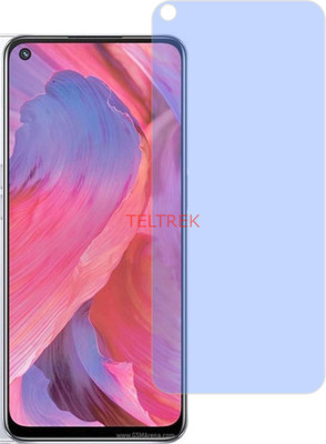 TELTREK Tempered Glass Guard for OPPO A74 5G (Impossible AntiBlue Light)(Pack of 1)