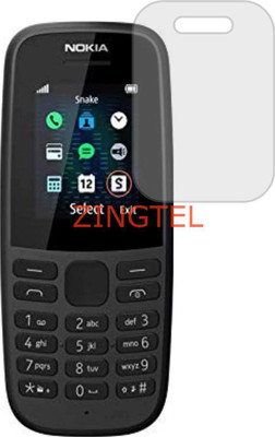 ZINGTEL Impossible Screen Guard for NOKIA 105 SINGLE SIM (Flexible Shatterproof)(Pack of 1)