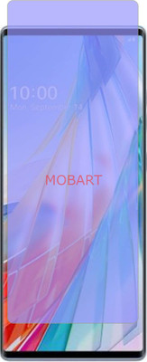 MOBART Tempered Glass Guard for LG WING (Impossible AntiBlue Light)(Pack of 1)