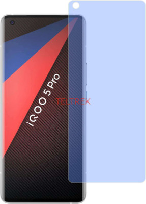 TELTREK Tempered Glass Guard for VIVO IQOO 5 PRO V2025A (Impossible AntiBlue Light)(Pack of 1)