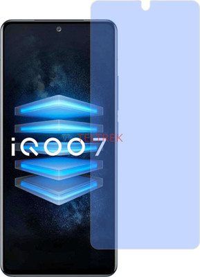 TELTREK Tempered Glass Guard for VIVO IQOO 7 V2049A (Impossible AntiBlue Light)(Pack of 1)