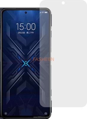 Fasheen Tempered Glass Guard for BLACK MI SHARK 4 (Matte Flexible Shatterproof)(Pack of 1)
