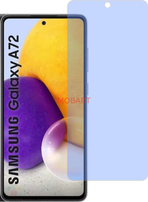 MOBART Tempered Glass Guard for SAMSUNG A72 (Impossible AntiBlue Light)(Pack of 1)