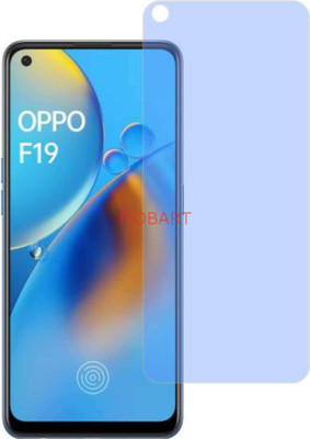 MOBART Tempered Glass Guard for OPPO F19 CPH2219 (Impossible AntiBlue Light)(Pack of 1)