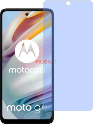 MOBART Tempered Glass Guard for MOTOROLA MOTO G60 (Impossible AntiBlue Light)(Pack of 1)
