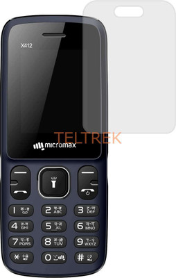 TELTREK Tempered Glass Guard for MICROMAX X412 (Matte Flexible Shatterproof)(Pack of 1)