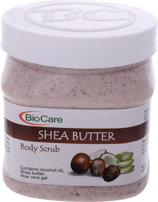 BIOCARE Shea Butter Scrub Enriched Scrub(500 ml)