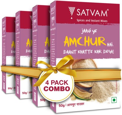 Satvam Dry Mango Powder (Pack of 4) | (4 * 50 Grams)(4 x 50 g)