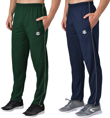 eCools Solid Men Multicolor Track Pants