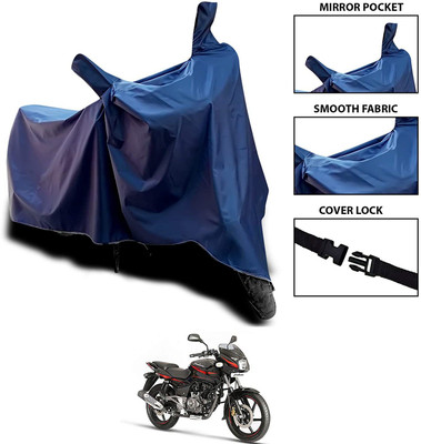 KEDIT Waterproof Two Wheeler Cover for Bajaj(Pulsar 180 DTS-i, Blue)