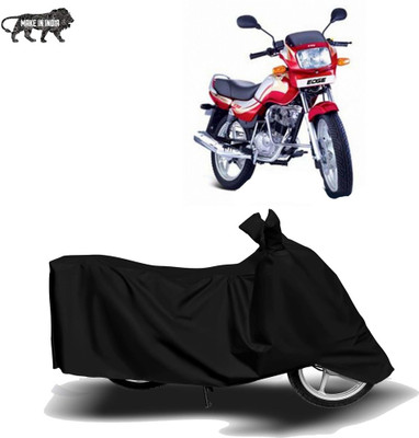 MOTOGENIX Two Wheeler Cover for TVS(Victor Edge, Black)