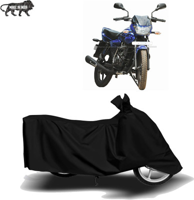 MOTOGENIX Two Wheeler Cover for Bajaj(XCD 135, Black)