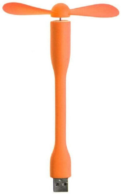 Wifton IVX-142-USB Fan Mini USB Fan Compatible with All USB hubs Multiple O2X Typ - Flexible USB Fan - Ro2™ - 743 USB Fan(Orange)