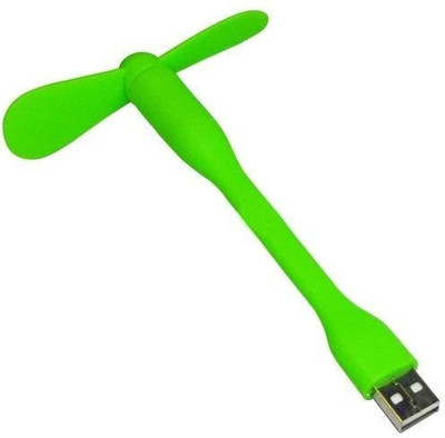 Wifton XXI-148-Flexible USB Fan Mini USB Fan Compatible with All USB hubs Multiple O2X Typ - Flexible USB Fan - Ro2™ - 749 USB Fan(Green)