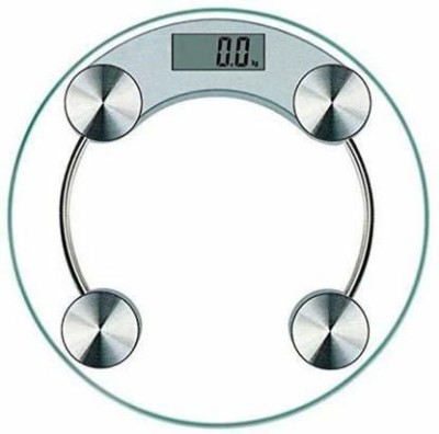 DABHI Digital Personal Body Weighing Scale || Strong & Best ABS Build Electronic Bathroom Scales || Weight Machine || Capacity 180 KG || Transparent || Weighing Scale(Transparent)