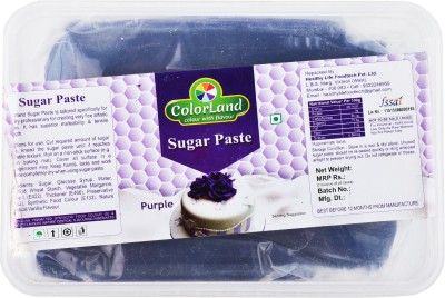 Colorland Purple fondant sugar paste for cake decoration Sugar Paste(1000 g)