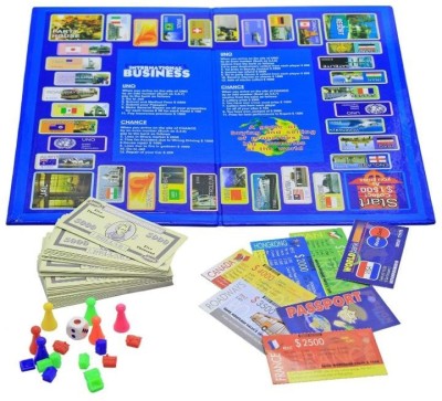 Jayaansh Traders International Business Money & Assets Board Game for Kids Money & Assets Board Game