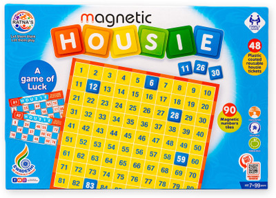 Ratnas Magnetic Housie Party & Fun Games Board Game