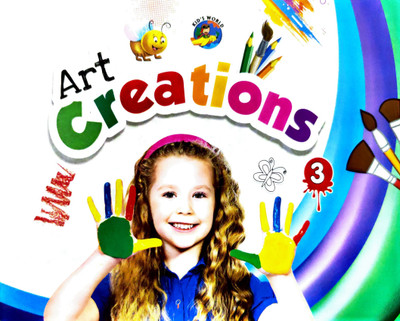 Kids world Art creations 3(Paperback, deepu prakashan)