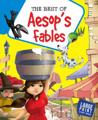The Best of Aesops Fables : Large Print (Binder)(English, Hardcover, Om Books Editorial Team)