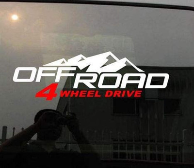 AVSARACHNA Sticker & Decal for Car & Bike(White, Red)