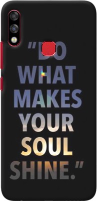 NDCOM Back Cover for Infinix Hot 7 Pro Do What Makes Your Soul Shine Printed(Multicolor, Hard Case, Pack of: 1)