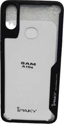 TempGlow Back Cover for Samsung Galaxy A10s / M01s(Black, Transparent, Grip Case, Pack of: 1)