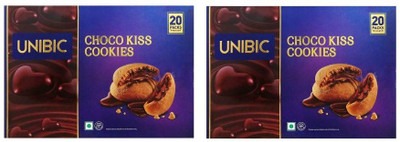 UNIBIC Choco Kiss Cookies Cookies Biscuit(2 x 125 g)