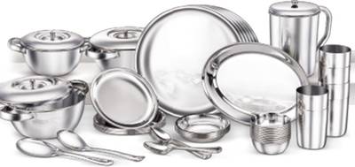 JUDGE by TTK Prestige Pack of 51 Stainless Steel Dinner Set