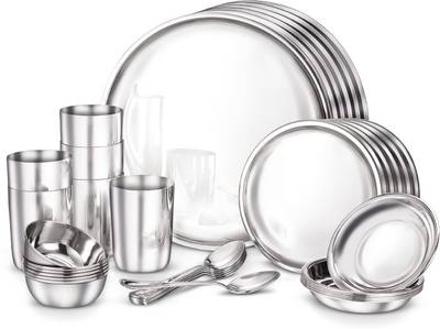 Judge by TTK Prestige Pack of 36 Stainless Steel Dinner Set