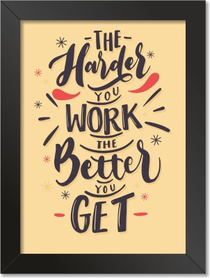 Motivational/Funny Quote Inspirational Religious poster Photo Frame for Wall, Home Office, Gym Study Room livingroom Bedroom Decoration Without Glass, Style65 Photographic Paper(12.75 inch X 9.25 inch, framed)