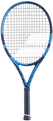 BABOLAT PURE DRIVE JUNIOR 25 Blue Strung Tennis Racquet(Pack of: 1, 240 g)