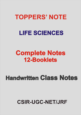 Complete Handwritten Notes Of Life Sciences For UGC NET CSIR(Hardcover, Faculty of Gyan Bindu)