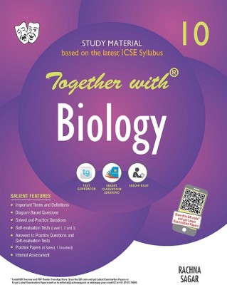 Together With ICSE Biology Study Material For Class 10(Paperback, Rachna Sagar)