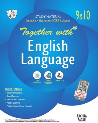 Together With ICSE English Language Study Material For Class 9 & 10(Paperback, Rachna Sagar)