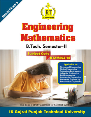 Engineering Mathematics, Ordinary Differential Equations & Complex Variable, B.Tech. Semester-2, Subject Code: BTAM203-18, Punjab Technical University(Paperback, Ranjit Singh)