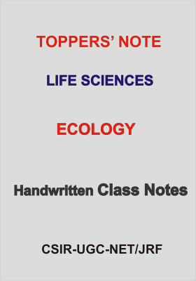 Life Sciences Ecology Class Notes For UGC NET CSIR Entrance(Hardcover, Faculty of Gyan Bindu)