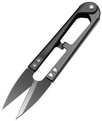 Alodie Paper Cutter Metal Grip Hand-held Paper Cutter(Set Of 1, Black)