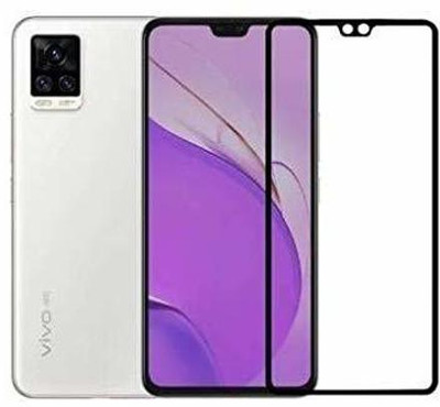 RUNICHA Edge To Edge Tempered Glass for Vivo V20 Pro(Pack of 1)