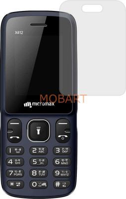 MOBART Impossible Screen Guard for MICROMAX X412 (Flexible Shatterproof)(Pack of 1)